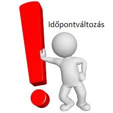 IDŐPONTVÁLTOZÁS a középiskolai beiratkozásnál!