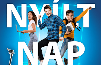 Előzetes regisztráció a november 27-ei nyílt napunkra