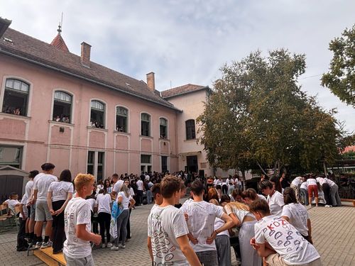 Gólyaavató a Közgében