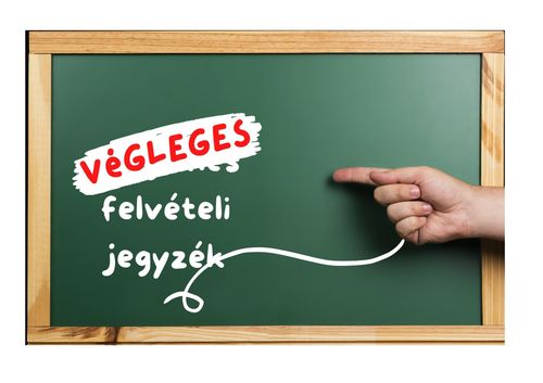 Végleges felvételi névsorok a 2025/26-os tanévre